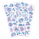 Mini bloc de tatouages temporaires