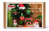 BOITE PERLOU 12 SUSPENSIONS NOEL 3000 PERLES