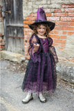 Robe de sorcière avec chapeau d'Améthyste l'araignée