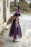 Robe de sorcière avec chapeau d'Améthyste l'araignée
