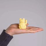 Lucky Cat Solar Light / Jaune