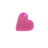 Pince à cheveux coeur à paillettes