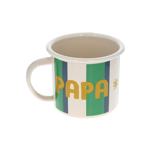 Mug émaillé Papa cabana - Copacabana party !