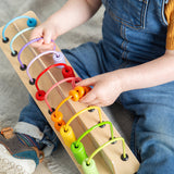 Boulier de comptage - Rainbow counting abacus