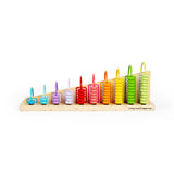 Boulier de comptage - Rainbow counting abacus