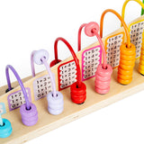 Boulier de comptage - Rainbow counting abacus