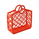 Panier rétro en silicone corail - Le petit souk