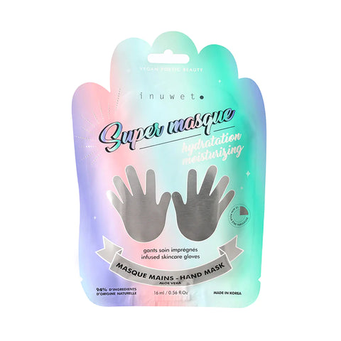 Masque gants hydratants pour mains