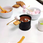 Coffret fondue au chocolat et chocolat noir - Cookut