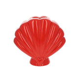 Tirelire en céramique coquillage rouge - Trouville