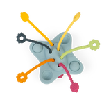 Jouet sensoriel en silicone à tirer