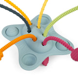 Jouet sensoriel en silicone à tirer