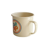 Mug émaillé "Papa" - Dans les airs