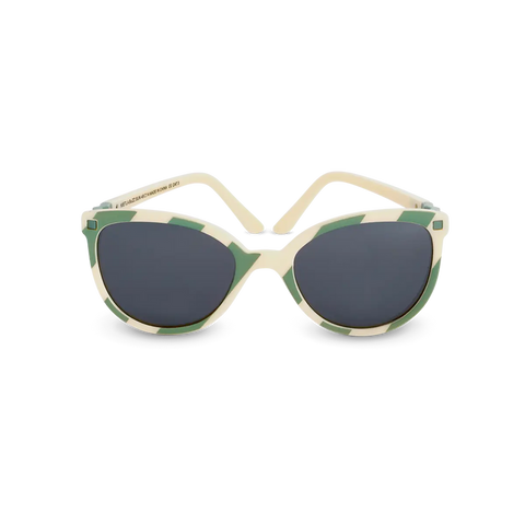 Lunettes de soleil BUZZ - Rayures sauge (2 tailles)