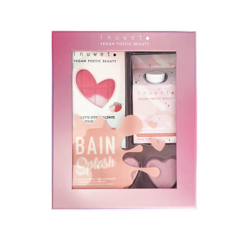 Coffret bain Splash Fraise