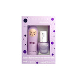 Duo baume et vernis kids Mauve