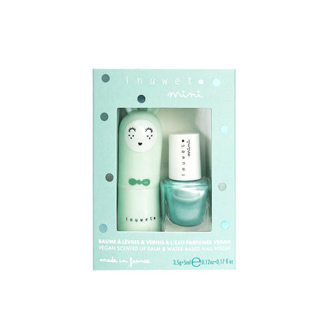 Duo baume et vernis kids Turquoise