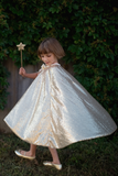 Cape en sequins doré 5-6 ans