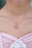 Set flocon collier et bague - Snowflake Necklace & Ringa