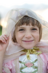 Cape de princesse royale 5-7 ans