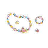 Coffret 4 bijoux en bois a créer Rainbow Land