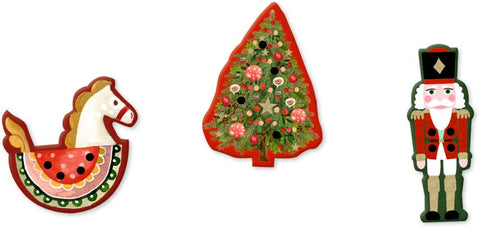 Pin's clignotant de noël