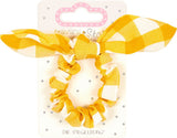 Chouchou scrunchie avec noeud