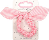Chouchou scrunchie avec noeud