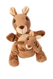Marionnette maman et son petit  "Kanga & Juju"