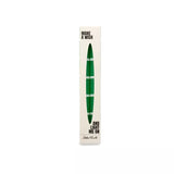 Lot de 2 bougies longues émeraude - Bambou