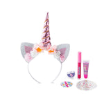 Set accessoires cheveux et maquillage licorne - Martinelia