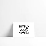 Carte Joyeux Noël Putain.