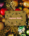 Carte de noël - Joyeux Noël Green