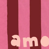 Carte postale . Amour