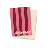 Carte postale . Amour