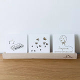 Carte joyeux anniversaire  - Les petites hirondelles
