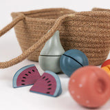 FRUITS ET LEGUMES DANS PANIER DE COURSES