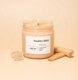 Positive Bitch | Bougie citrine chauffée "bonne humeur"