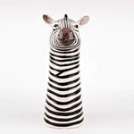 Zebra Flower Vase - Quail ceramics