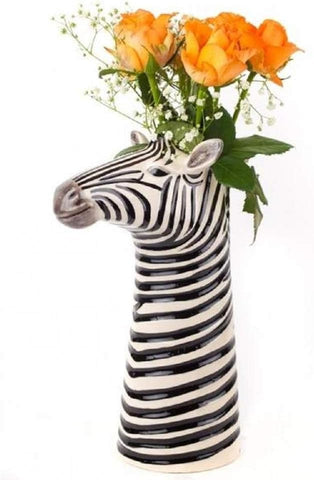 Zebra Flower Vase - Quail ceramics