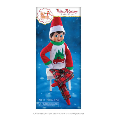 The Elf on the Shelf - Lutin en pyjama de Noël