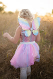 Déguisement Papillon sequins Arc-en-ciel 4-6 ans