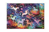 Holographic puzzle 'Unicorn Galaxy' - 100 pieces