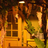 Kit de bricolage pour coin lecture Rolife Holiday Garden House TGB06