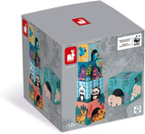 Pyramide en carton et figurines en bois Les Animaux - Partenariat WWF®