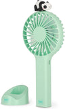 Ventilateur portable et rechargeable avec socle Panda - Legami