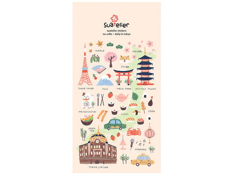 Daily deco stickers - Daily in Tokyo
