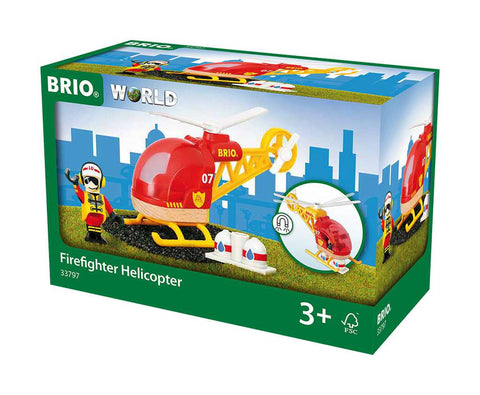 Hélicoptère des pompiers - BRIO World - 33797