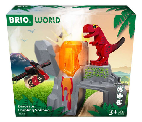 Volcan Dinosaure en Eruption - BRIO World - 36092