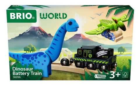 Train à piles Dinosaure - BRIO World - 36096